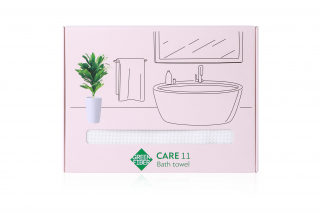 Вафельний банний рушник Green Fiber CARE 11, молочний 906577219201 фото