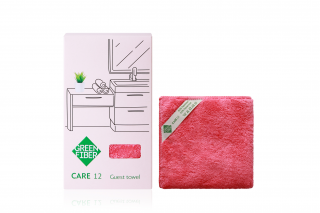 Рушник гостьовий Green Fiber CARE 12, кораловий 194907923601 фото