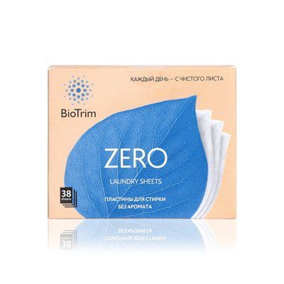 Пластини для прання BioTrim ZERO, 38 шт. 562261375341 фото