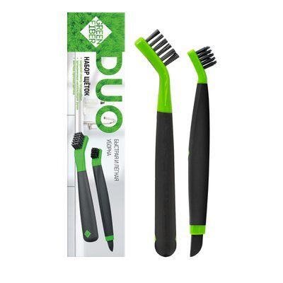 Набір щіток для очищення важкодоступних місць Green Fiber DUO 45654645 фото