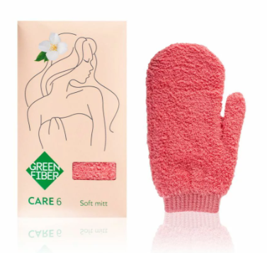 Care 6 рукавичка мʼяка коралова 872204211371 фото