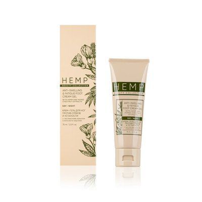 Крем-гель для ніг проти набряків і втоми HEMP, 75 мл 234510548681 фото