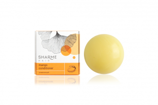 Натуральний твердий кондиціонер Sharme Hair Mango зволожуючий, 45г 821876601231 фото