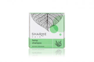 Натуральний твердий шампунь Sharme Hair Hemp (конопля) 719523370181 фото