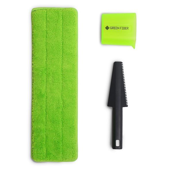 Швабра з розпилювачем Greenway Green Fiber AERO 843327825941 фото
